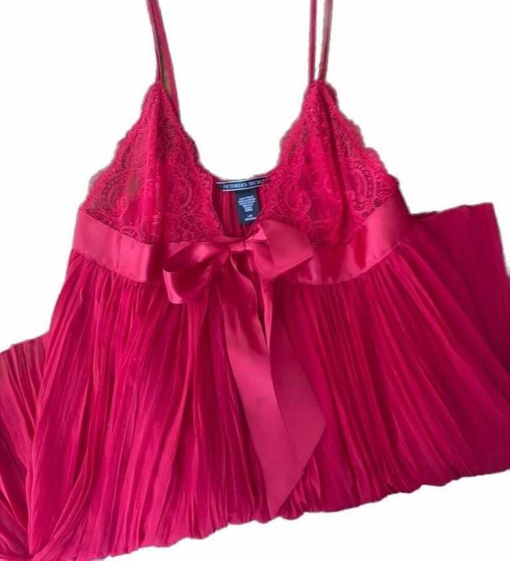 Victorias secret babydoll lingerie gown